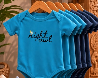 Night Owl - Baby Onesie