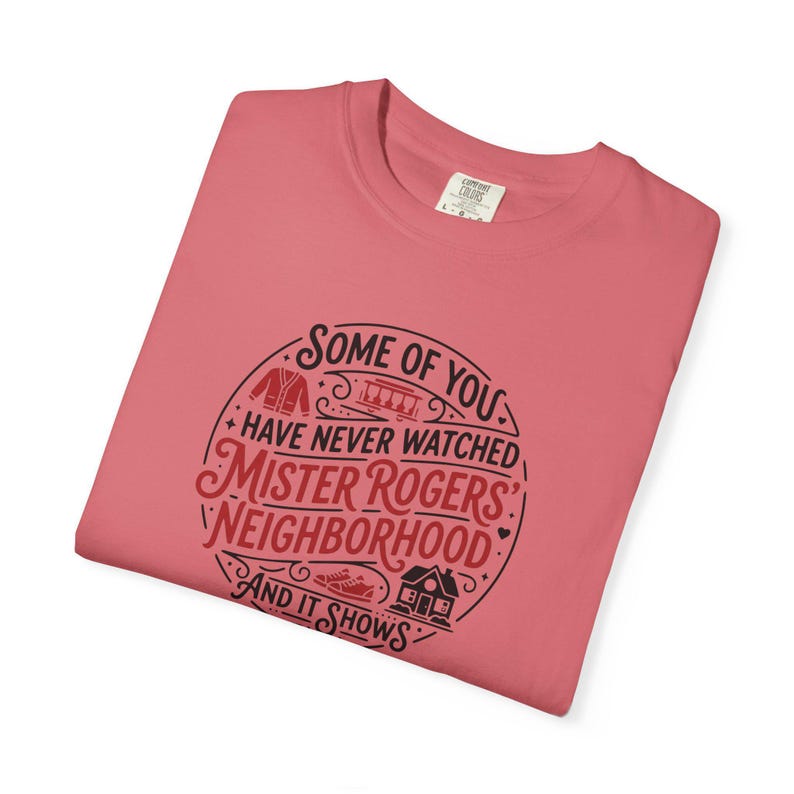 Mister Rogers' Neighborhood Shirt, Comfort Colors T-Shirt Watermelon