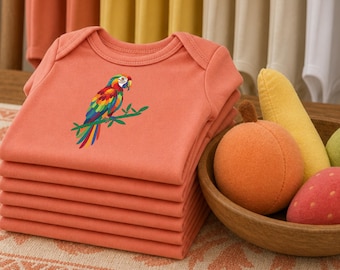 Perroquet coloré - Cache-couche pour bébé