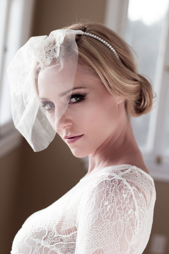 ボヘミアンベール、ブライダルバードケージベール、ヴィンテージ