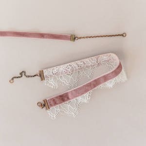Lace Choker, Velvet Choker, Choker Necklace, Thin Choker, Boho Necklace Ideas, Dainty Choker, Summer Boho Chokers, Gifts for Her Choker 1742