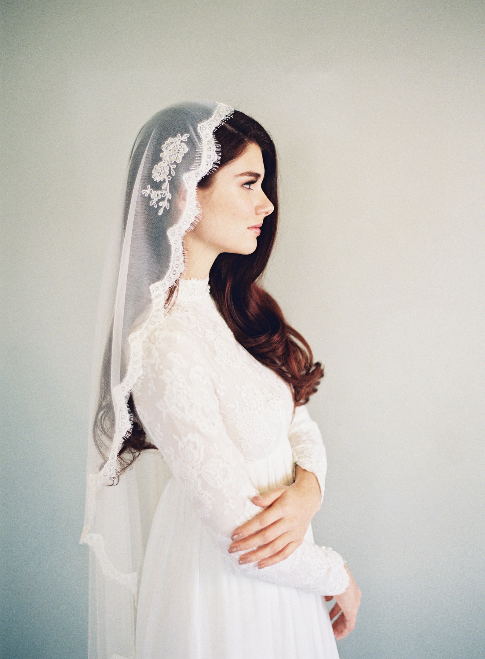 6 Velos De Novia Para Muñecas De Encaje Hechos A Mano – Accesorios Nupciales Para Ropa De Muñecas (Blanco)