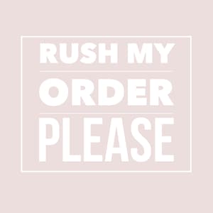 Fabric RUSH FEE: Domestic Rush Fee (Item Needed in 6 Weeks or less), International Rush Fee (Item Needed in 8 Weeks or less) Wedding Veil