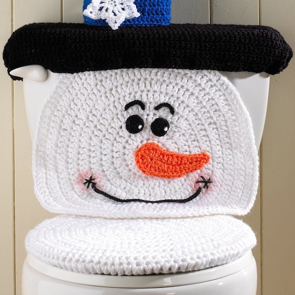 Crochet Toilet Tank Cover Patterns Etsy