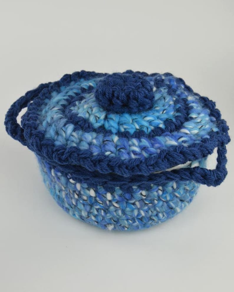Crochet Pattern Super Easy Bulky Kitchen Set PB111-R