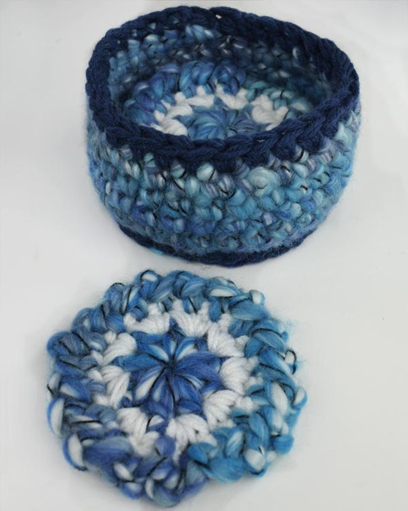Crochet Pattern Super Easy Bulky Kitchen Set PB111-R