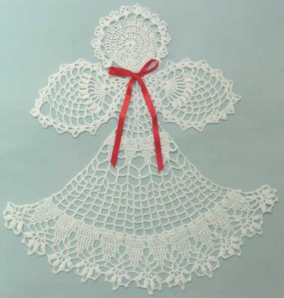 36 Doily Crochet Patterns for Elegant Handmade Home Decor 4 Angel Abriel Crochet Doily