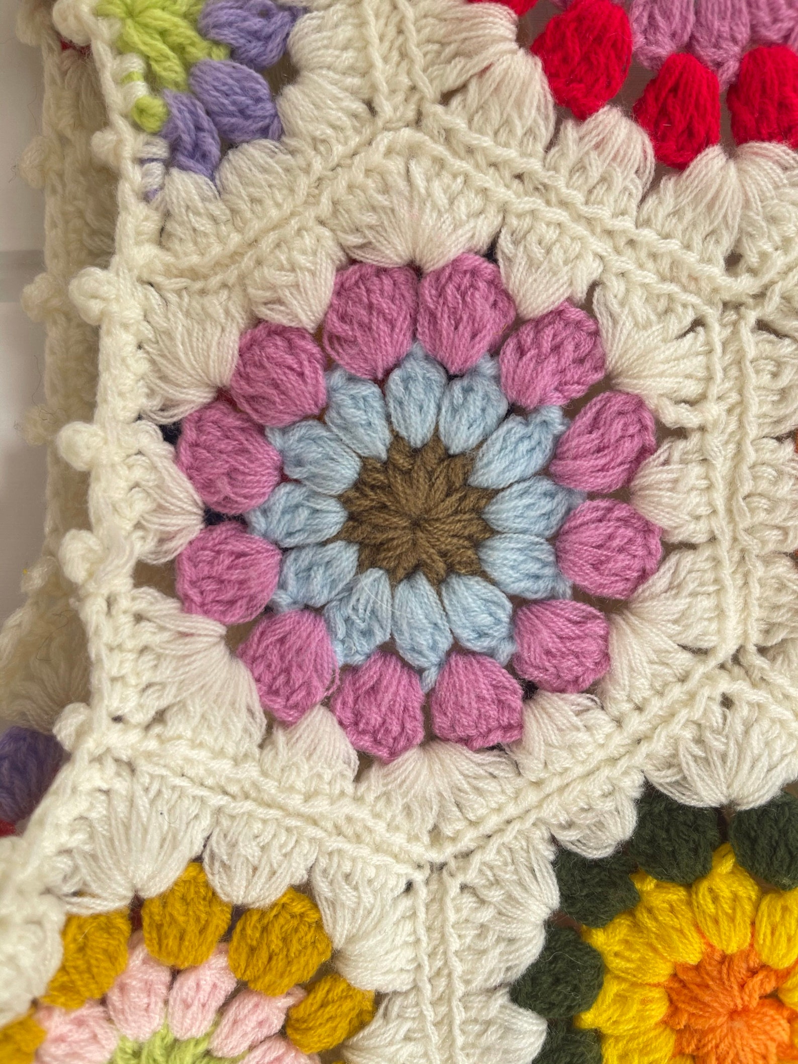 Granny Square Hexagon Motif Vest Crochet Pattern PDF Etsy