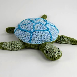 Turtle Afghan & Pillow Set Crochet Pattern PDF Download,Crochet Turtle Blanket,Crochet Turtle Toy,Under The Sea Crochet,Turtle Blaket Throw image 5