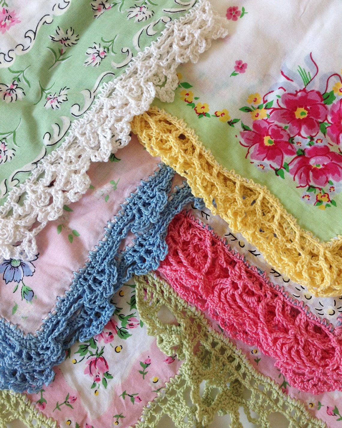 Lace Edgings Crochet Pattern PDF DownloadEdging For | Etsy