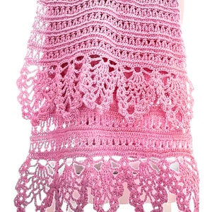 Pineapple Crochet Shawl Pattern, Women's Wrap (PDF Download)