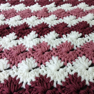 Catherine&#39;s Wheel Afghan Crochet Pattern PDF Download,Crochet Catherine Wheel Blanket,Crochet Afghan Pattern,Harlequin Crochet,Starburst PDF