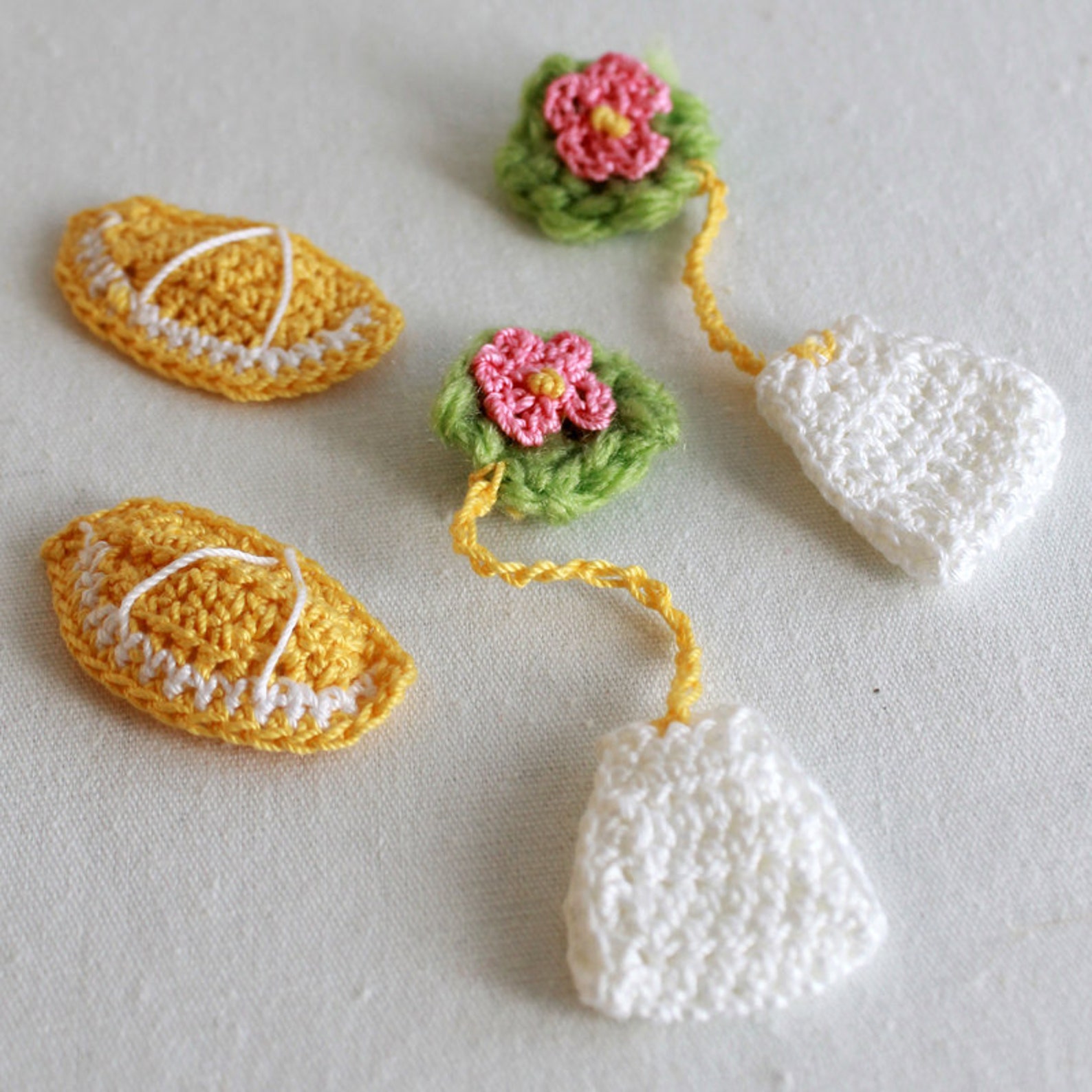 Tea Set Crochet Pattern PDF Downloadcrochet Tea Set Crochet Etsy