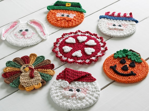 32 Free Crochet Coaster Patterns: Quick & Easy - Easy Crochet Patterns