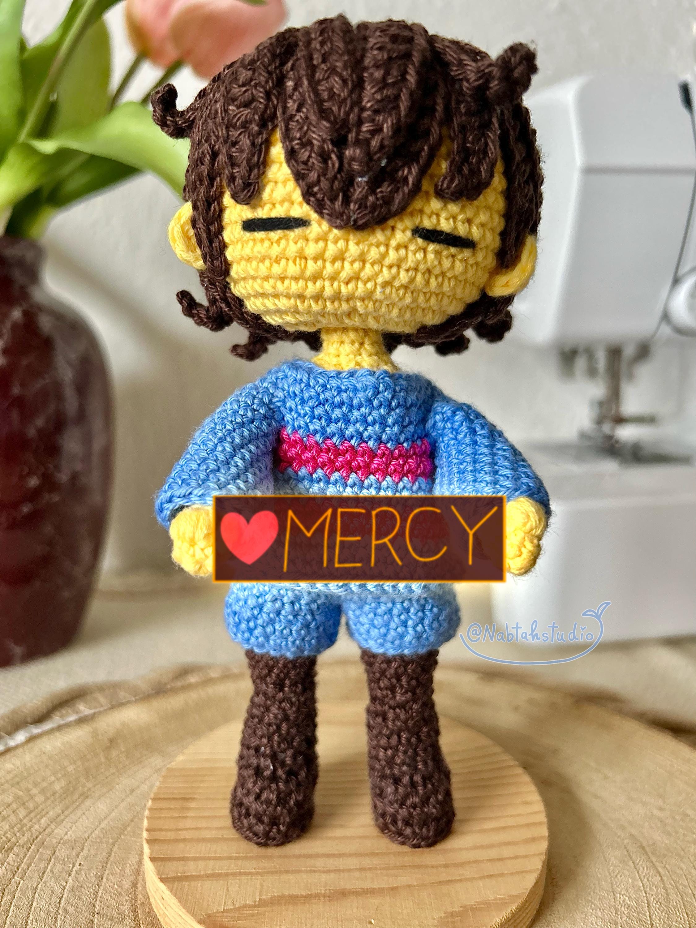 Frisk Instructions.pdf Frisk Minigurumi PDF Pattern: Crochet Doll (17cm) - Etsy