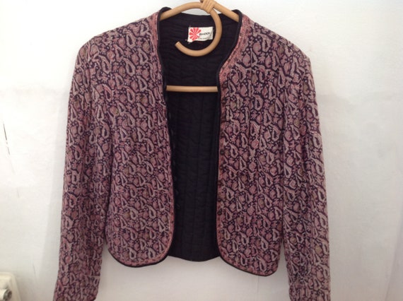 Vintage quilted Phool jacket size UK 8/10