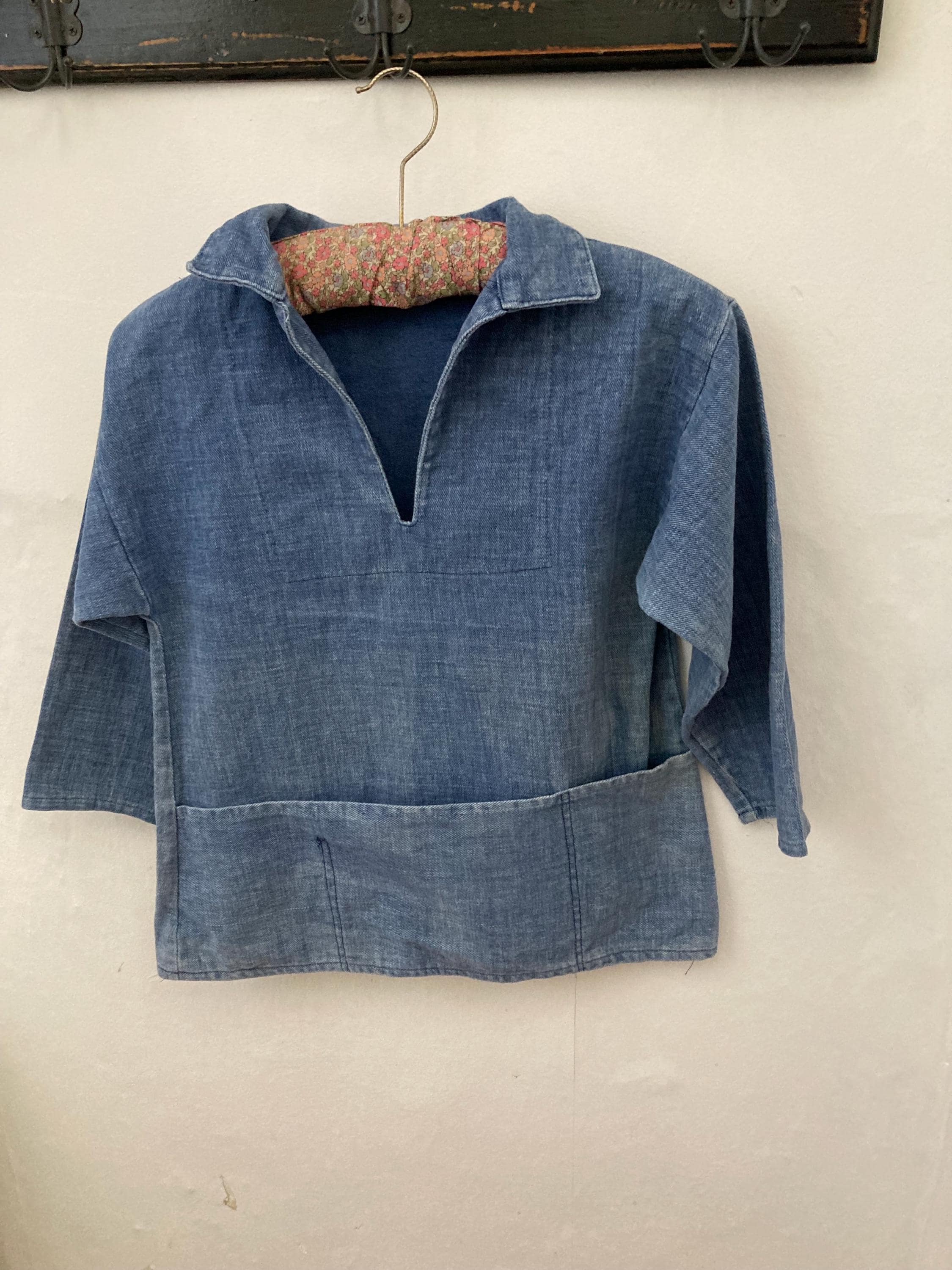 Denim Fisherman Smock - Etsy
