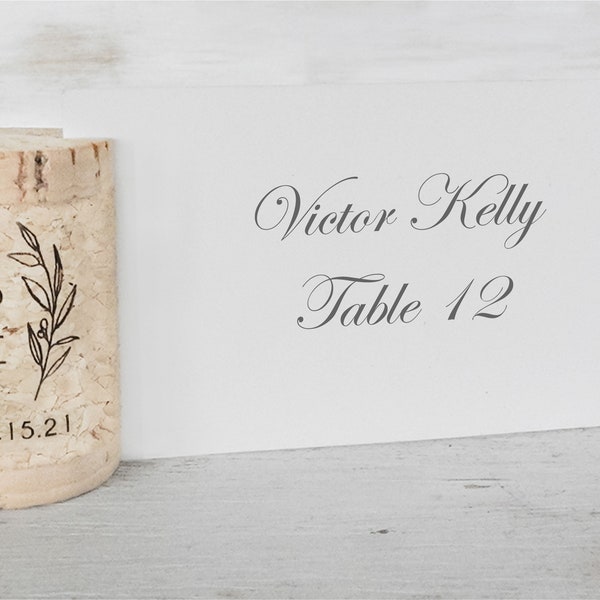 Table Name Holder Etsy