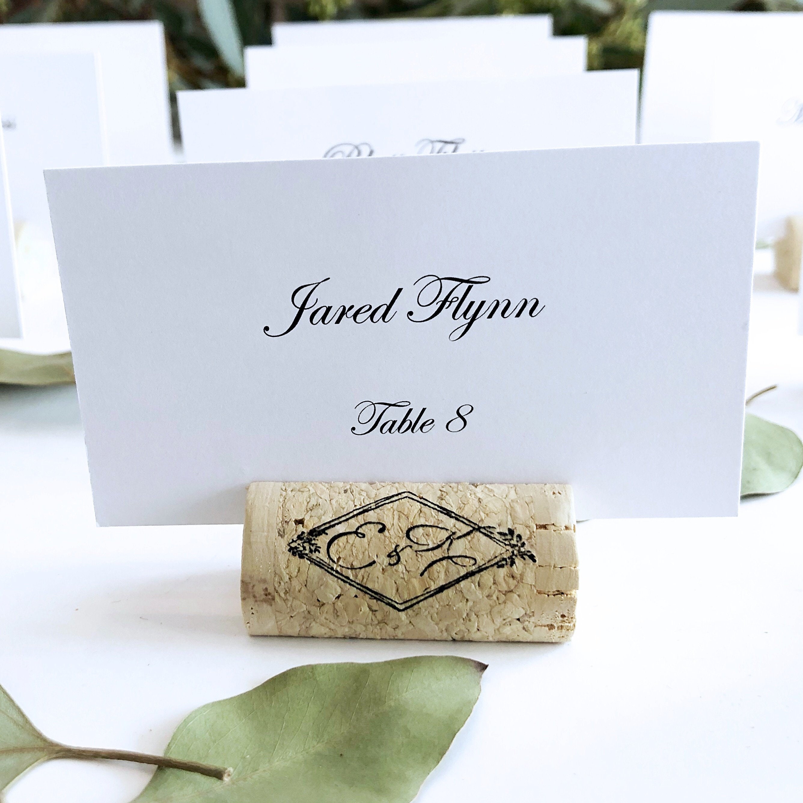 custom place card holders