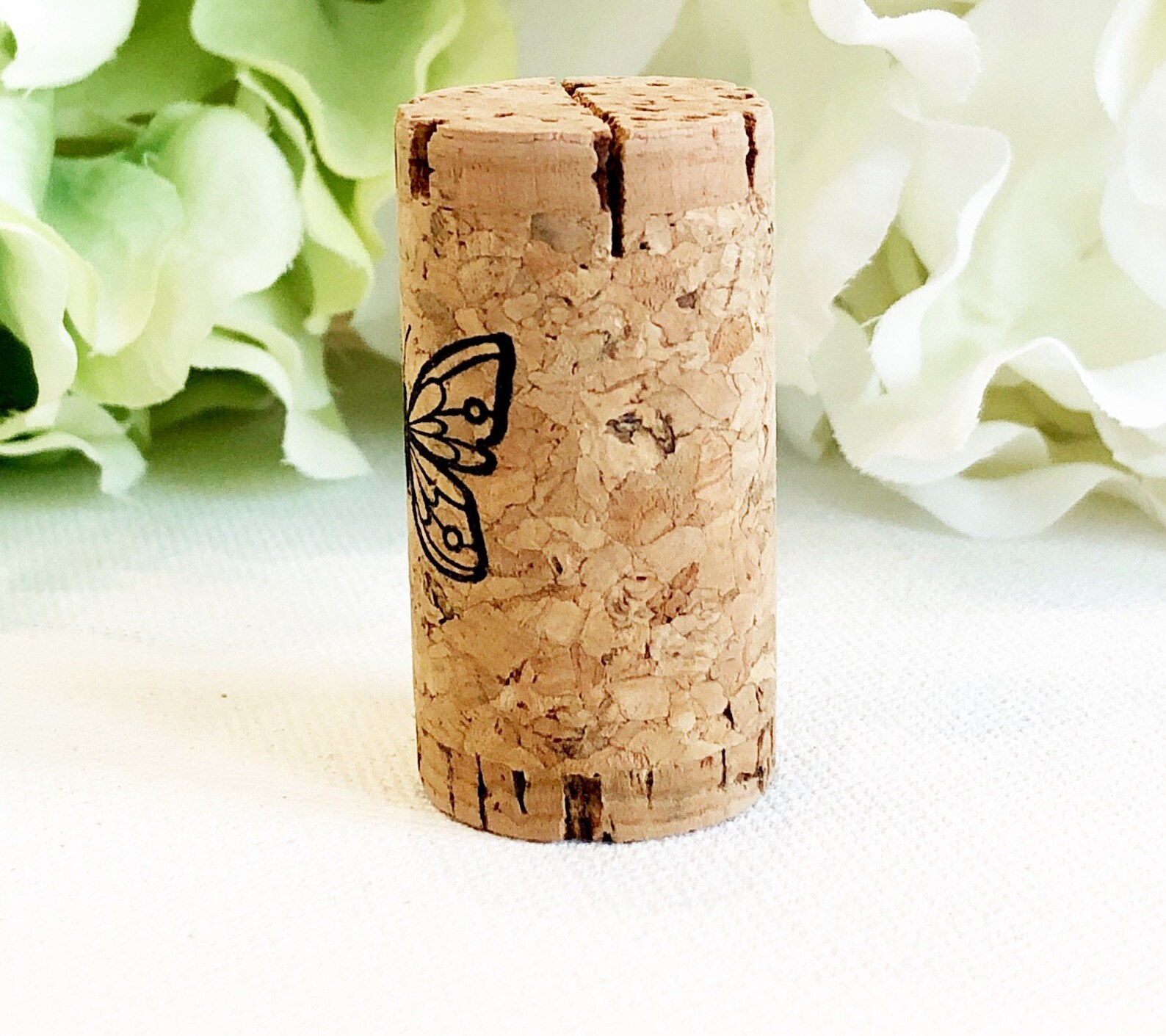 Wine Cork Escort Card Holder Custom Wine Cork Card Holder Etsy