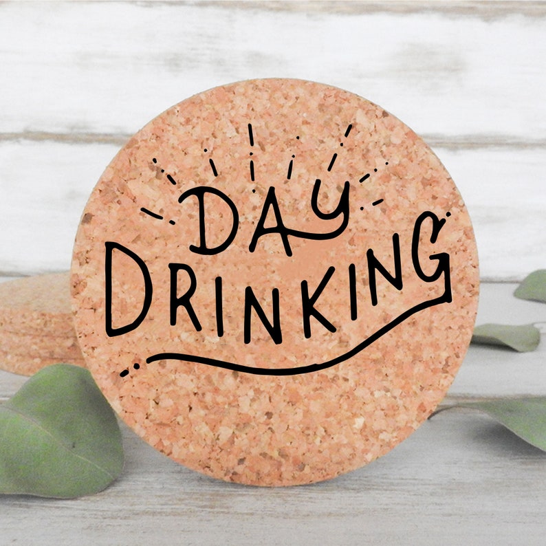 Lake Theme Custom Coaster sets Set of 4 Cork Coasters Etsy