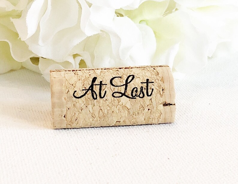 Wine Cork Escort Card Holder Custom Wine Cork Card Holder Etsy