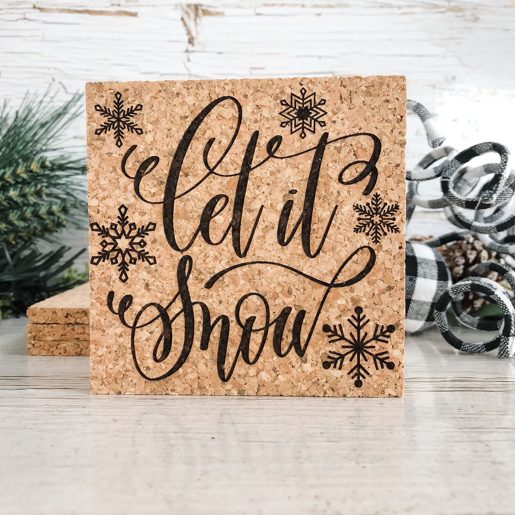 Custom wedding gift cork coaster, custom coasters, gift idea, Christmas  gift, gift for her – litocraft