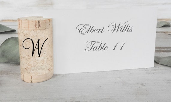 Initial place sale card holders