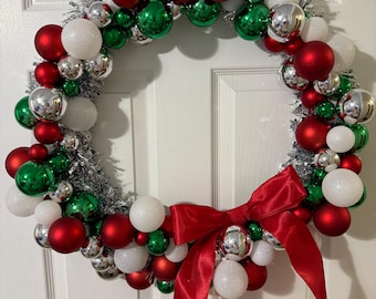 Holiday Ornament Wreath
