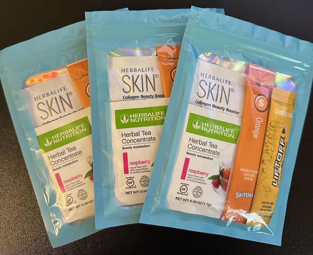 Mega Tea Kit Sunnie D, Loaded Tea Kit, Collagen, Liftoff, Raspberry Tea ...