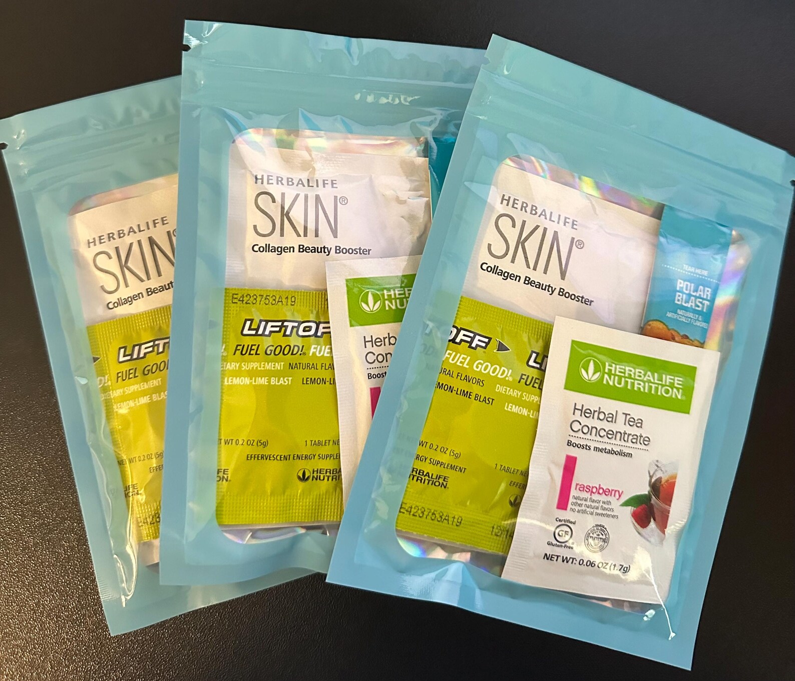 Mega Tea Kit Polar Blast, Loaded Tea Kit, Collagen, Liftoff, Raspberry ...