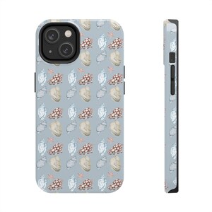 Custodie per telefono resistenti ispirate all'oceano, vibrazioni costiere, design a conchiglia, regalo perfetto per gli amanti del mare, custodia per cellulare con protezione durevole per il telefono