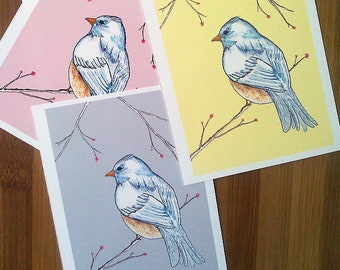 Mother's Day Card | Mom Birthday Card, Cute Bird, Bird Art, Bird Lover, Sister Birthday Card