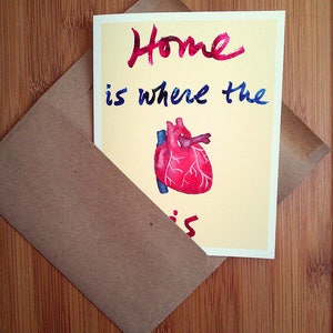 Housewarming Card Blank Card, New House, New Homeowner, New Apartment, Moving image 3