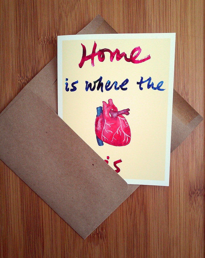 Housewarming Card Blank Card, New House, New Homeowner, New Apartment, Moving image 3