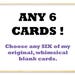 see more listings in the CARDS - Blank singles section