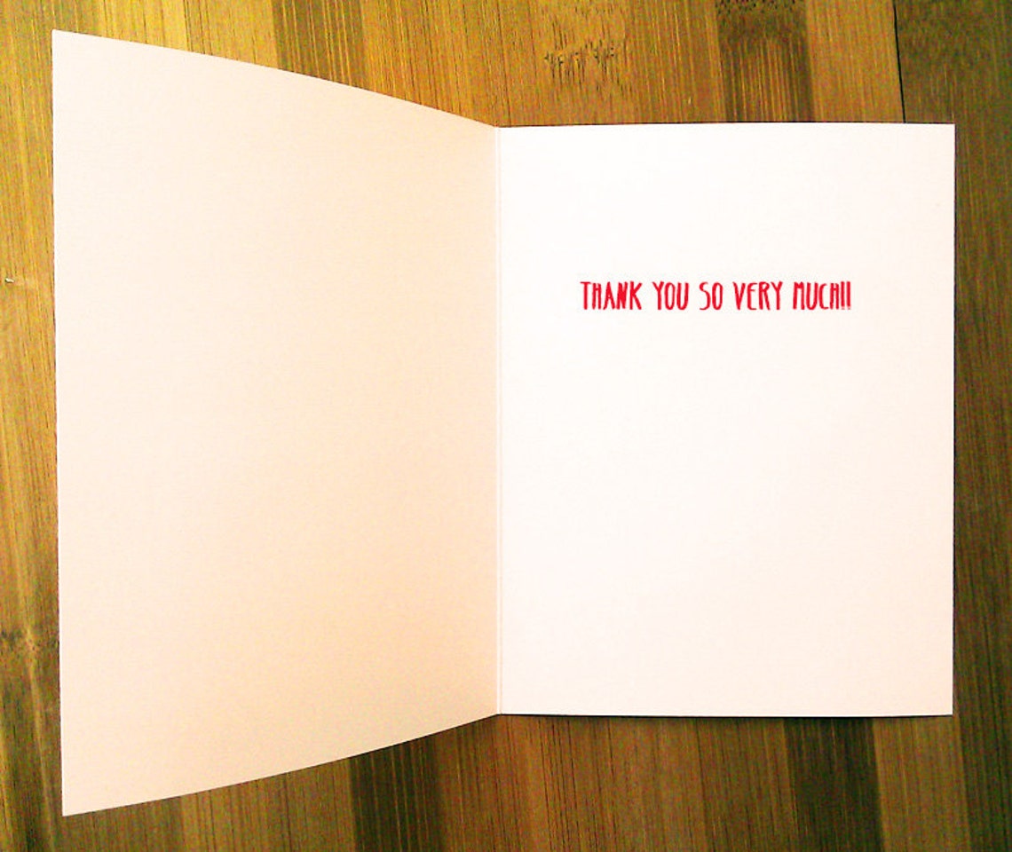 Adorable Thank You Card Cherry Pie You're Sweet as PIE | Etsy