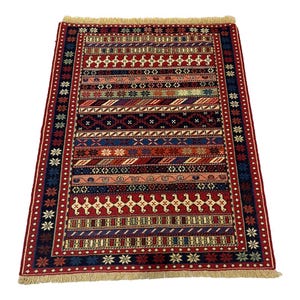 alfombra kilim hecha a mano