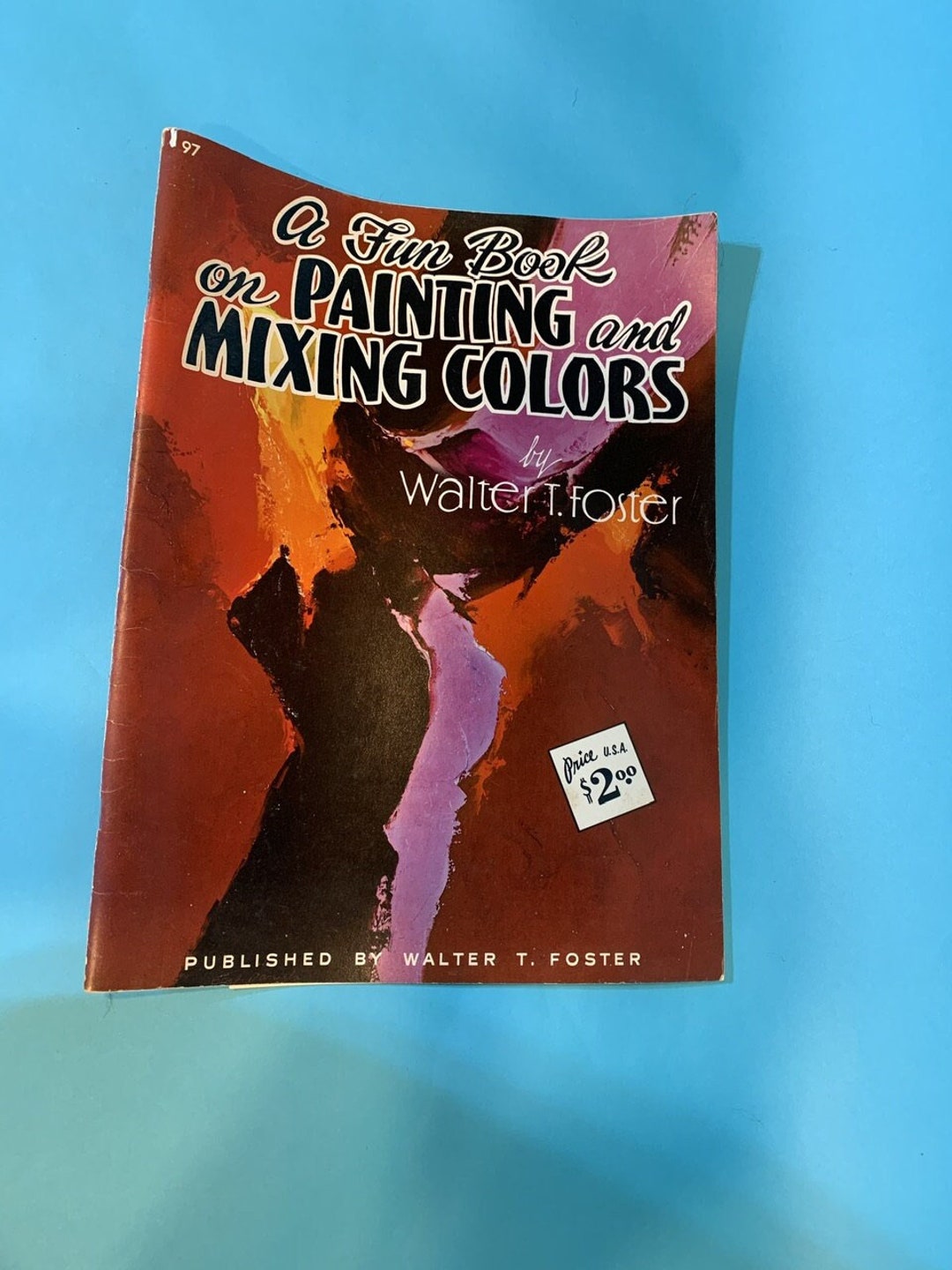 A Fun Book on Painting and Mixing Colors by Walter T. Foster Etsy