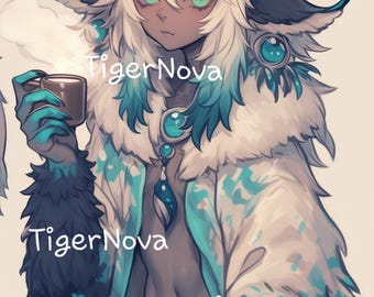 Furry Forest Spirit OC DnD