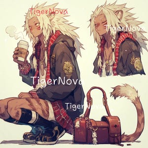 Furry Tiger Adopt OC