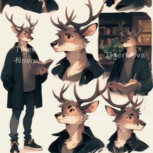 Furry Deer Adopt OC DnD