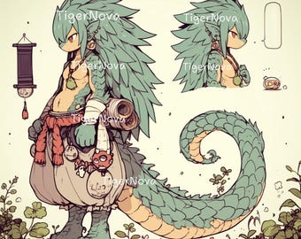 Furry Dragon Adopt OC