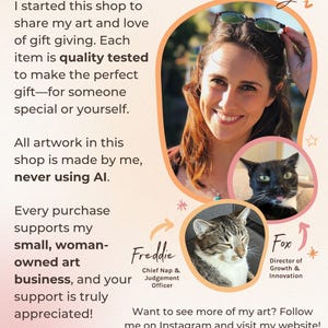 Custom Cat Mug Cat Lover Gift For Cat Mom Ceramic Latte Mug Black Cat Gift Calico Cat Gift Orange Cat Tabby Cat Siamese Cat Tuxedo Cat Gift image 10