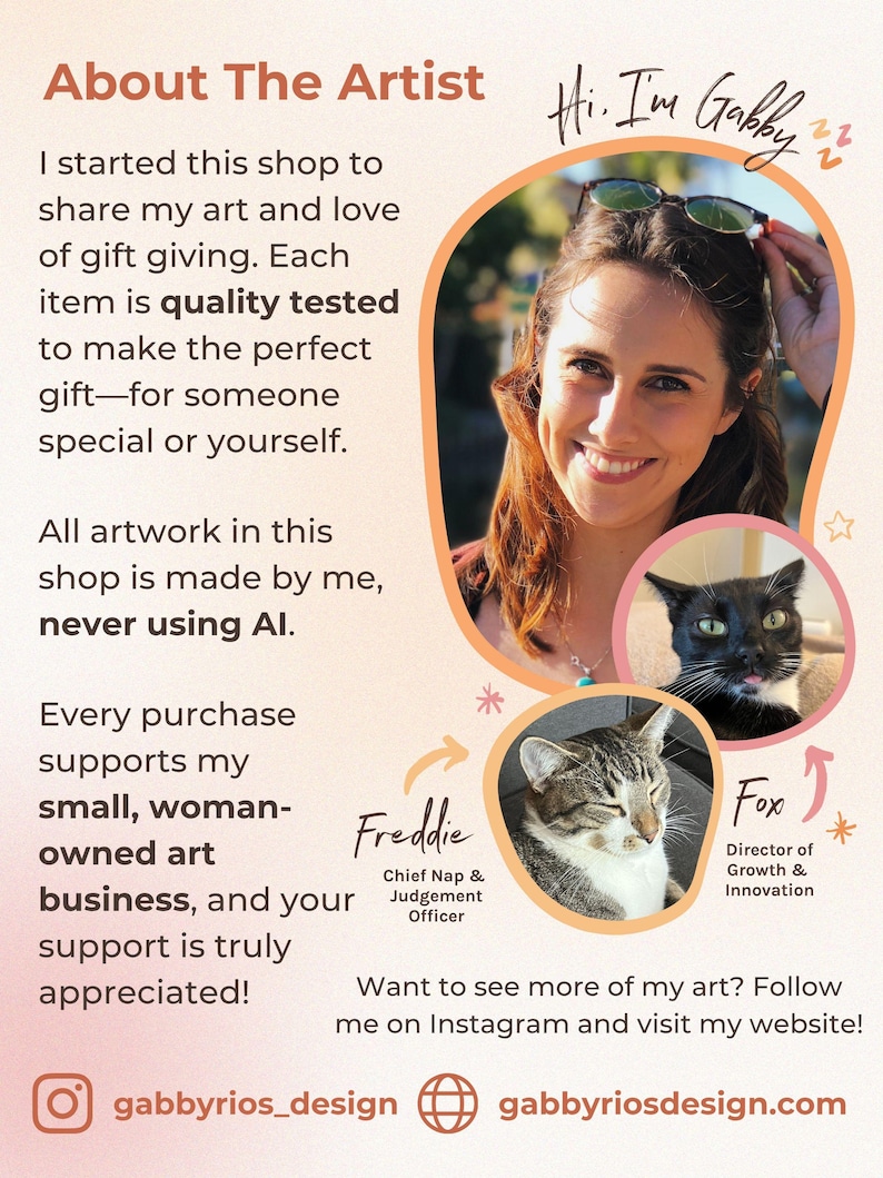 Custom Cat Mug Cat Lover Gift For Cat Mom Ceramic Latte Mug Black Cat Gift Calico Cat Gift Orange Cat Tabby Cat Siamese Cat Tuxedo Cat Gift image 10