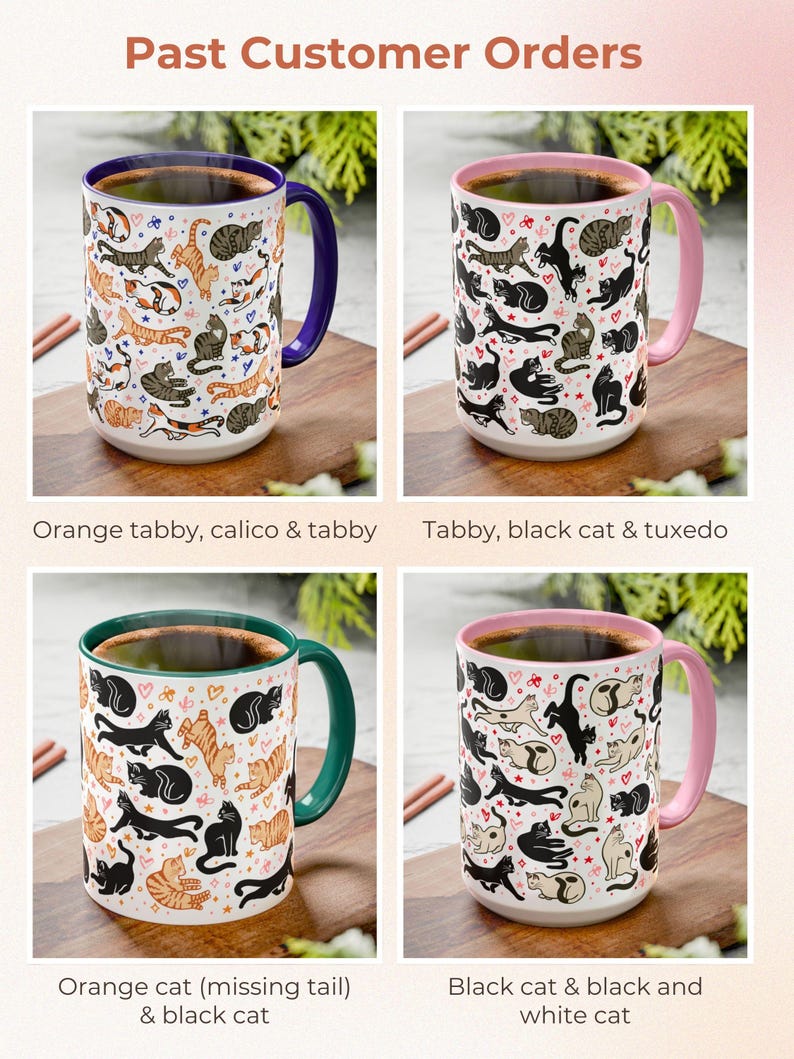 mugs with tabby cats on it cute cat mug cat mom mug cat mug 16 oz cat coffee mug mugs with orange cats cat lovers mug tuxedo cat gifts orange cat mug