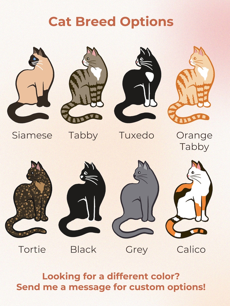 Custom Cat Mug Cat Lover Gift For Cat Mom Ceramic Latte Mug Black Cat Gift Calico Cat Gift Orange Cat Tabby Cat Siamese Cat Tuxedo Cat Gift image 4