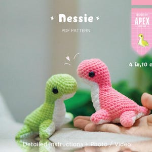 Nessie ( Apex Legends Inspired )  Crochet Pattern , Amigurumi Design Pattern Digital PDF files