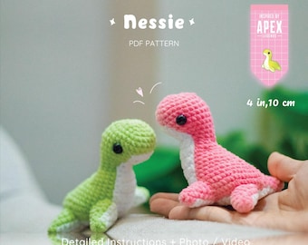Nessie ( Apex Legends Inspired )  Crochet Pattern , Amigurumi Design Pattern Digital PDF files