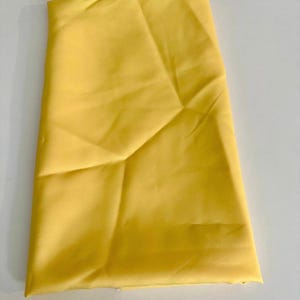 1 Yard Yellow Fabric